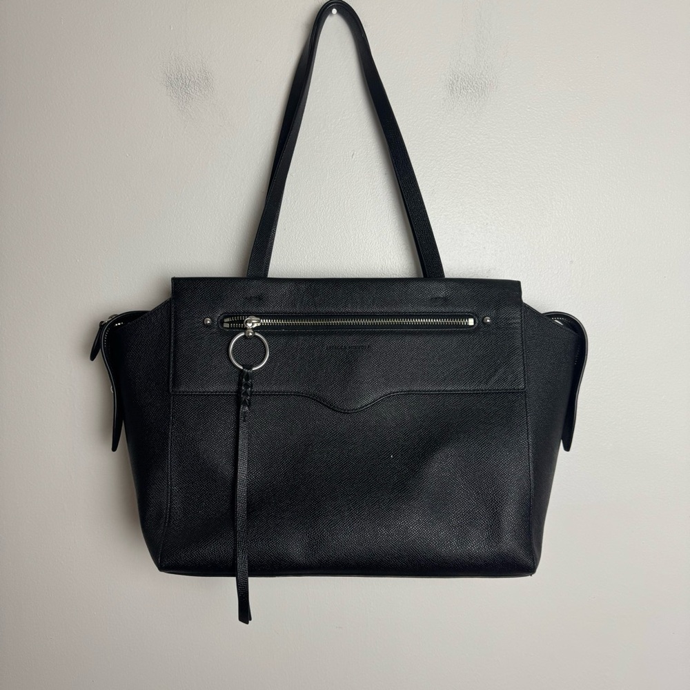 REBECCA MINKOFF Gabby 100% Leather Tote Bag